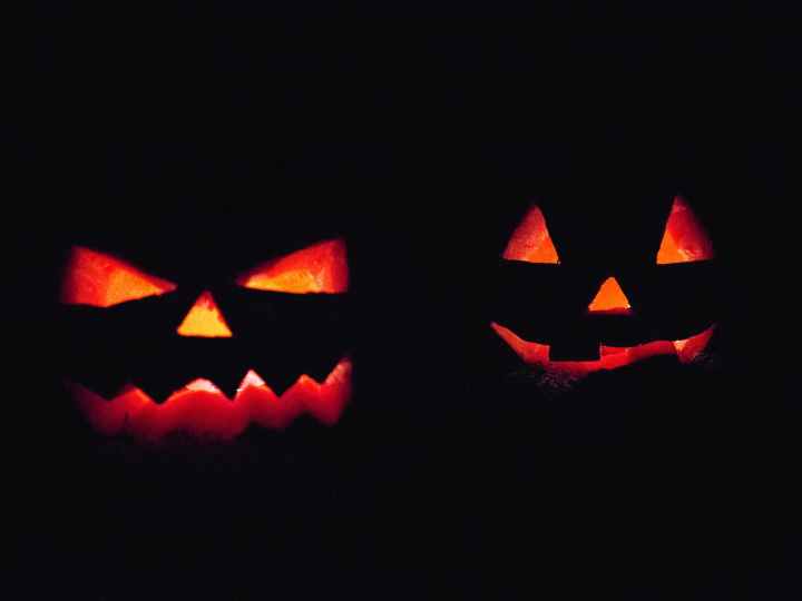 lighted jack o lantern decors